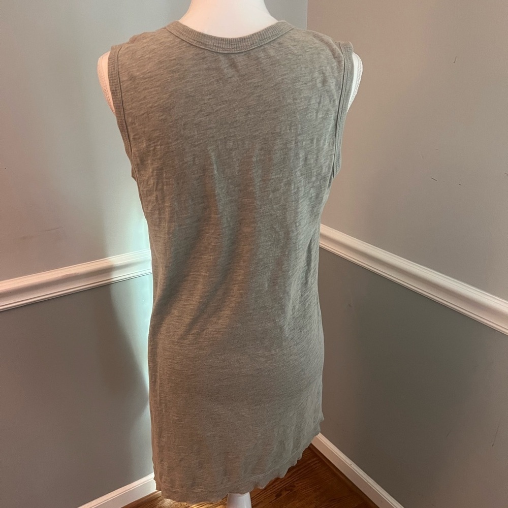 Wilt Easy Shell Slanted Cotton Tank – Asphalt Size Small - Picture 2 of 5